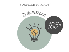 formule sur mesure mariage